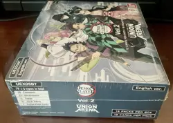 Union Arena Demon Slayer Vol.2 Booster Box (English) SEALED + Acrylic Case 🔥 - Image 3