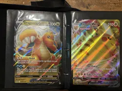 Jumbo Pokemon Card Lot Binder 45 Cards. Charizard Pikachu Meowth More Read! - Image 2