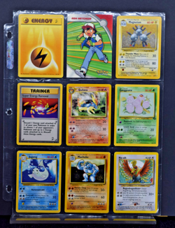 Pokemon Card Vintage Binder Find Lot of 9 Cards 1999 2002 2006 - Image 1