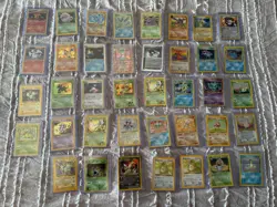 Binder Lot of 39 Vintage Pokemon Cards Collection- Charizard, Vintage, ex more!! - Image 1