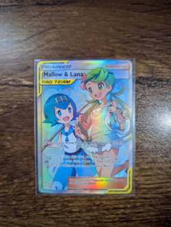 Mallow & Lana - 231/236 - Pokemon Cosmic Eclipse Sun & Moon Full Art Card LP - Image 1