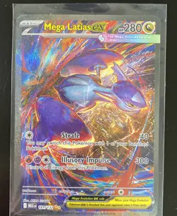 Mega Latias ex 181/132 Mega Evolution SIR - Pack Fresh + Bonus Card! - Image 1