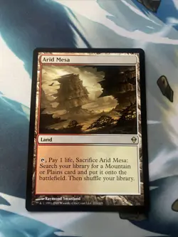 MTG Arid Mesa Zendikar Card NM Condition - Image 1