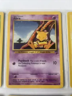 Pokemon Cards Lot 9 Regular Base Set 2 Common NM 1999 Vintage WOTC Unlimited - Image 4