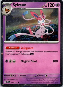 Sylveon - (Cosmos Holo) Rare Miscellaneous Cards & Products 040/131 NM - Image 1