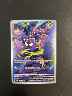 Pokemon Gastly SV05: Temporal Forces Illustration Rare Full Art Holo Card - Image 3