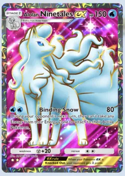 Alolan Ninetales EX - Fantastical Parade - Pokemon TCG Pocket Digital Card - Image 1