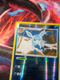 Glaceon 41/111 Rising Rivals Reverse Holo Pokemon TCG Card -G2 - Image 2