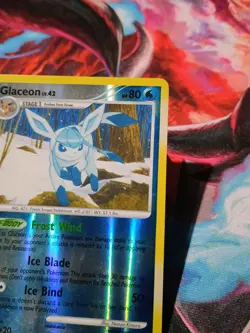 Glaceon 41/111 Rising Rivals Reverse Holo Pokemon TCG Card -G2 - Image 3