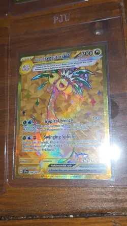 Pokemon TCG Gold Card Lot x6 EX Full Art NM/M Pack Fresh Sleeve Toploader - Image 2