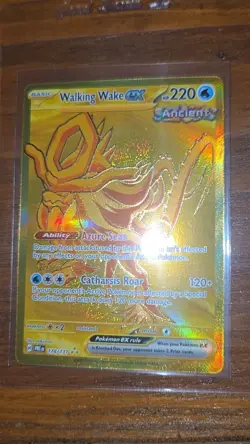 Pokemon TCG Gold Card Lot x6 EX Full Art NM/M Pack Fresh Sleeve Toploader - Image 3