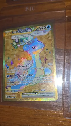 Pokemon TCG Gold Card Lot x6 EX Full Art NM/M Pack Fresh Sleeve Toploader - Image 4