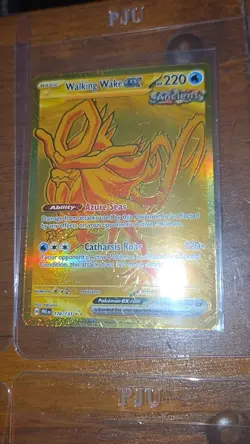 Pokemon TCG Gold Card Lot x6 EX Full Art NM/M Pack Fresh Sleeve Toploader - Image 5