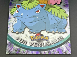 #3 Venusaur 1999 Topps Chrome Pokemon Card Series 1 Blue Logo - Image 4