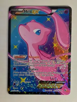 Pokemon Mew EX (Full Art) RC24/RC25 Legendary Treasures: Radiant Collection Holo - Image 1