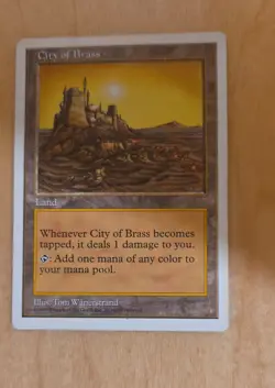 City of Brass MTG Core Set 5th Edition Regular - Image 1
