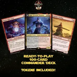 MTG Commander EDH Deck: Kuja, Genome Sorcerer - Rakdos Burn - Image 1