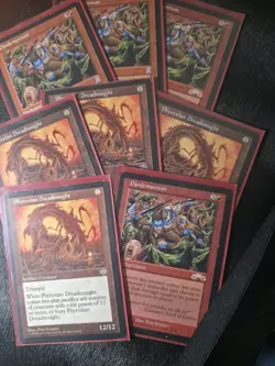 4x Phrexian Dreadnought MTG Mirage Nm Played Reserve List. Free Shipping - Image 1