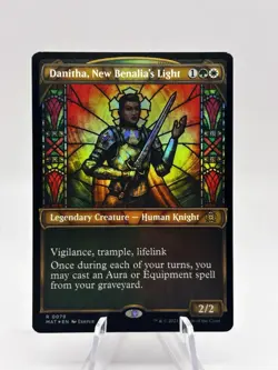 Danitha, New Benalia's Light 0079 Showcase Foil MOM: The Aftermath MAT MTG NM - Image 1