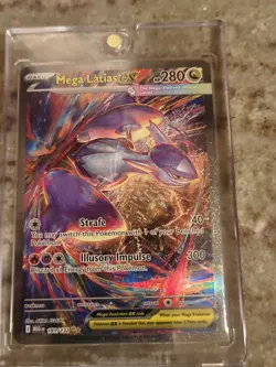 Pokemon Mega Latias EX 181/132 Me01 Mega Evolution Full Art Holo 280 HP English - Image 1