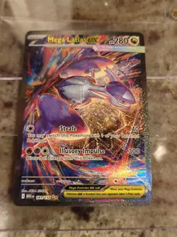 Pokemon Mega Latias EX 181/132 Me01 Mega Evolution Full Art Holo 280 HP English - Image 3