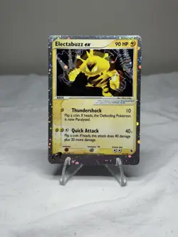 Pokemon TCG Electabuzz EX Holo Ultra Rare Card Ruby and Sapphire 97/109 - Image 1