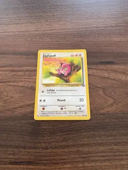Pokemon TCG Jigglypuff 54/64 Jungle Regular NM - Image 2