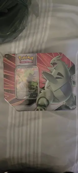 Pokemon TCG V Strikers Tin Sealed Tin 820650809552 - Image 1