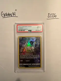 PSA 8MINT Mew Galarian Gallery #GG10/GG70 SWSH Crown Zenith 2023 Pokemon - Image 1