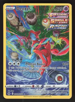 Deoxys GG12/GG70 Pokemon TCG Crown Zenith: Galarian Gallery NM - Image 1