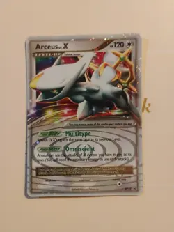 Pokemon Arceus LV. X DP53 Black Star Promo Card - Image 1