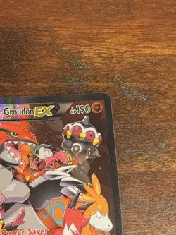 Pokemon Team Magma's Groudon EX Holo Ultra Rare Double Crisis 15/34 - Image 3