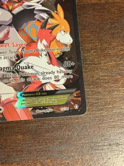 Pokemon Team Magma's Groudon EX Holo Ultra Rare Double Crisis 15/34 - Image 4