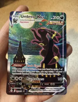 Pokemon Umbreon VMAX 215/203 Secret Rare Full Art Holo Evolving Skies - Image 1