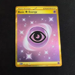 Pokemon Psychic Energy 207/165 MEW EN-151 Gold Hyper Rare Holo NM - Image 1