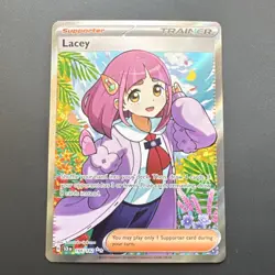 The Pokemon Company Lacey Full Art Ultra Rare Holo 166/142 Sv07: Stellar Crown - Image 1
