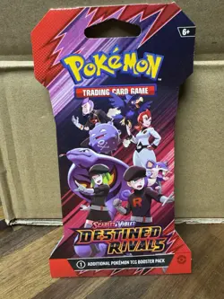 Pokemon Destined Rivals TCG booster pack - Image 1