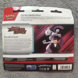 Pokemon Scarlet & Violet Destined Rivals 3-Pack Blister Kangaskhan Sealed - Image 2