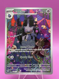 Banette 234/217 Illustration Rare Ascended Heroes Full Art Pokemon TCG NM - Image 1