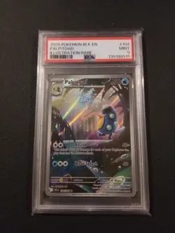 Pokemon TCG Black Bolt Palpitoad Illustration Rare Holo #104/86 (PSA 9) - Image 1