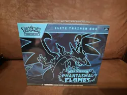 Pokemon TCG Mega Evolution Phantasmal Flames Elite Trainer Box 2025 NEW ETB - Image 1