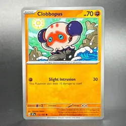 Pokemon Scarlet & Violet: Surging Sparks #112/191 Clobbopus - Image 1