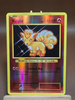 HP Pokemon Vulpix Reverse Holo XY Evolutions 14/108 - Image 1