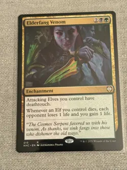 Elderfang Venom - Commander: Kaldheim (KHC) - Image 1