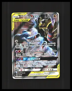 Garchomp & Giratina GX TAG TEAM Pokemon SM Promos #SM193 BLACK STAR PROMO - Image 1