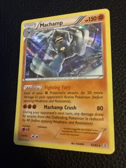 Pokemon Machamp Holo Rare Generations 42/83 NM - Image 2