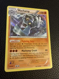 Pokemon Machamp Holo Rare Generations 42/83 NM - Image 3