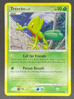 Pokemon Treecko 79/100 SF Stormfront LP/NM - Image 1