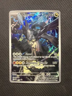 Pokemon - Ascended Heroes - N’s Zekrom #31 ETB Black Star Promo NM - Image 1