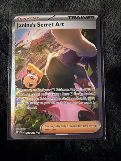 Pokemon TCG Janine's Secret Art 173/131 Prismatic Evolutions - Image 1